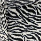 30" Plastic Animal Print Storage Ottoman