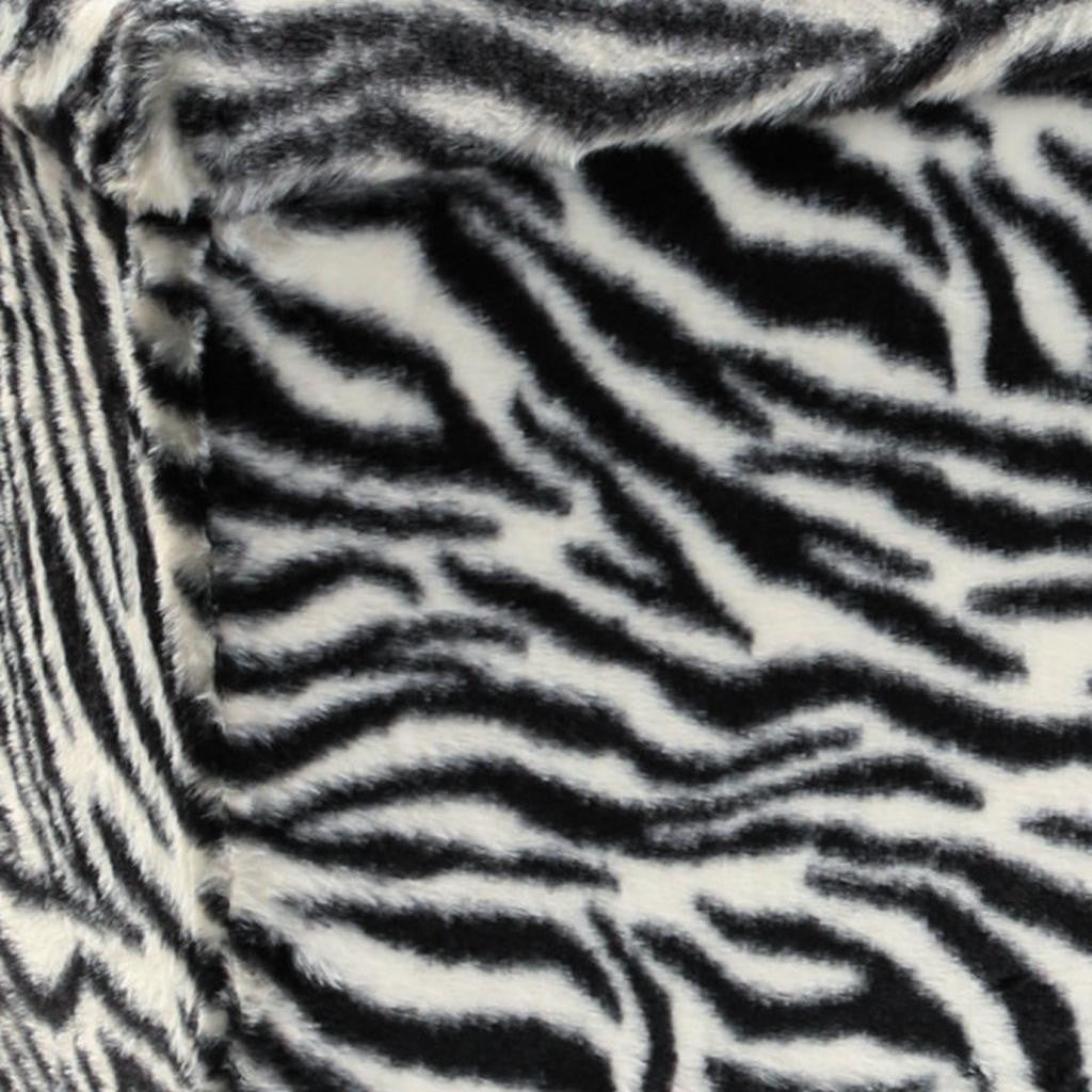 30" Plastic Animal Print Storage Ottoman