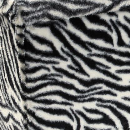 30" Plastic Animal Print Storage Ottoman