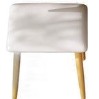 39" Brown Eight Drawer Vanity Table