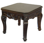 23" Espresso Wood Square End Table