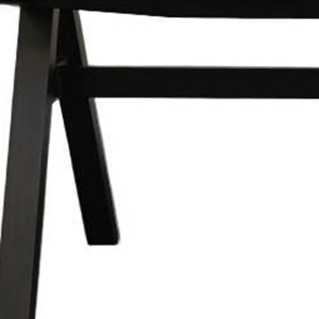 71" Walnut Solid Wood Trestle Base Dining Table