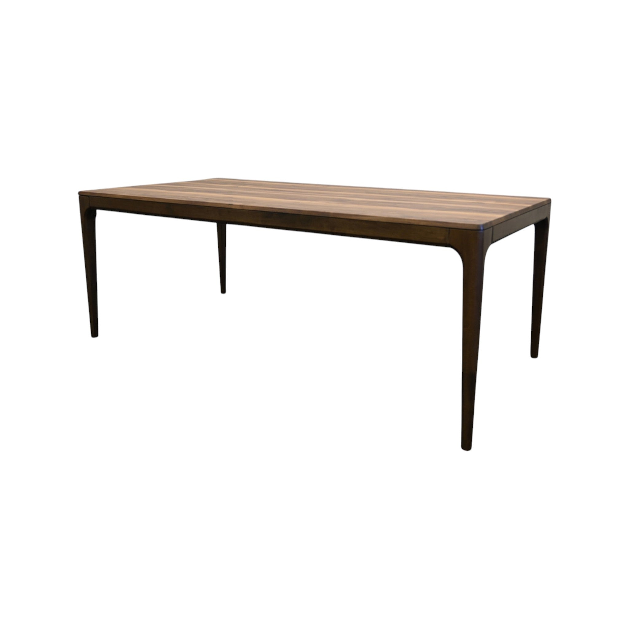 79" Walnut Wood Dining Table