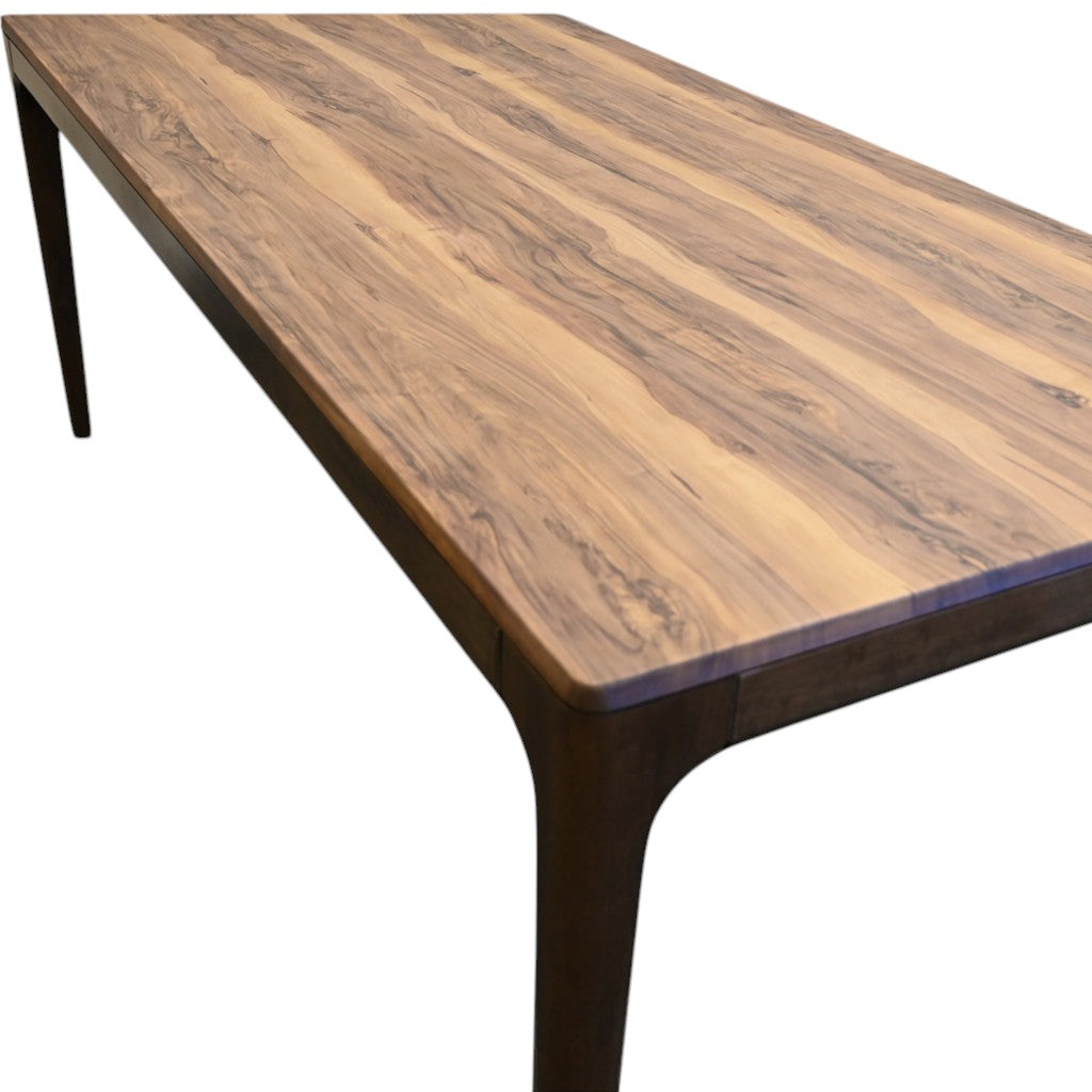 79" Walnut Wood Dining Table