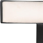 26" White and Black Linen and Steel Counter Height Swivel Bar Chair