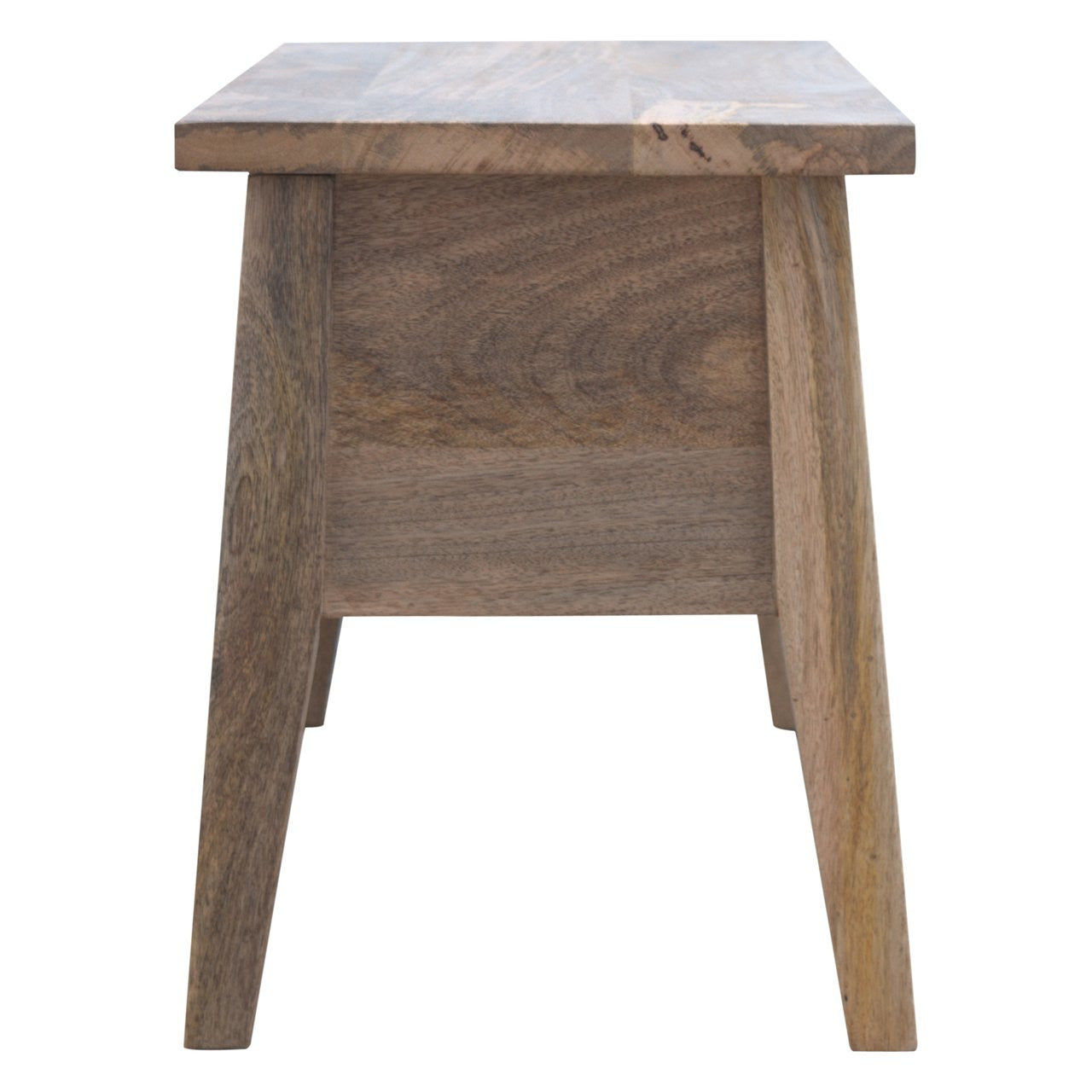 39" Brown Solid Wood Storage Bench With Flip Top