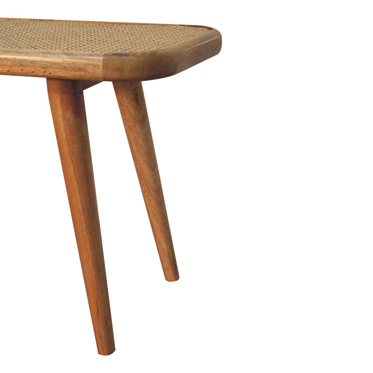 28" Brown Solid Wood Storage Bench With Cabinet