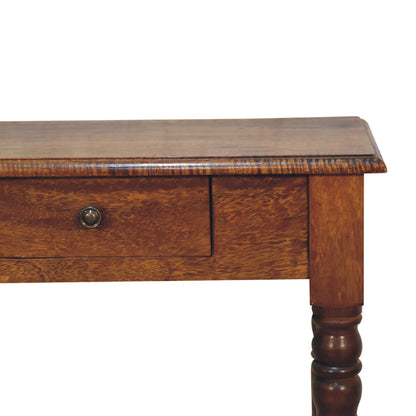 24" Brown Solid Wood Sideboard