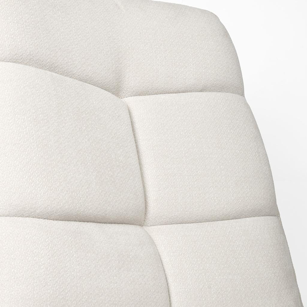 Beige Black and Silver Swivel Conference Office Chair