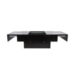 Coffee Table With Sliding Tabletop, Center Table With Hidden Storage Compartment, Extendable Table For Living Room