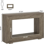 Long Console Table Living Room Table