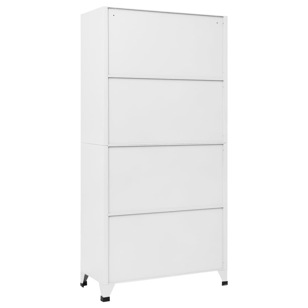 Locker Cabinet Gray Steel 35.4x17.7x70.9 in Locker Cabinet