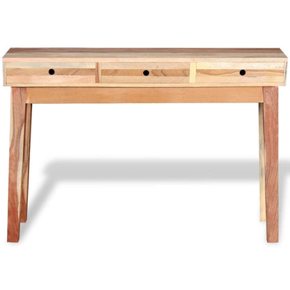 Console Table Beige Reclaimed wood Medium Console Table