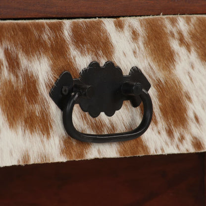 Desk Brown Solid Acacia Wood Standard Desk Rectangular