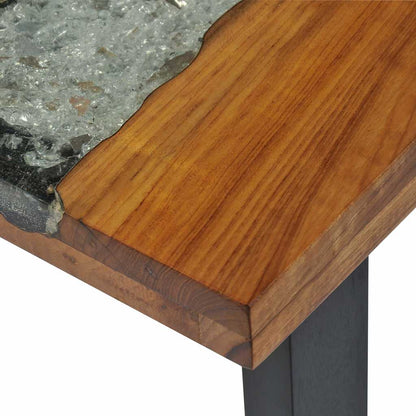 Console Table Teak 39.4"x13.8"x29.5"
