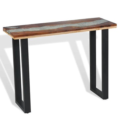 Console Table Teak 39.4"x13.8"x29.5"
