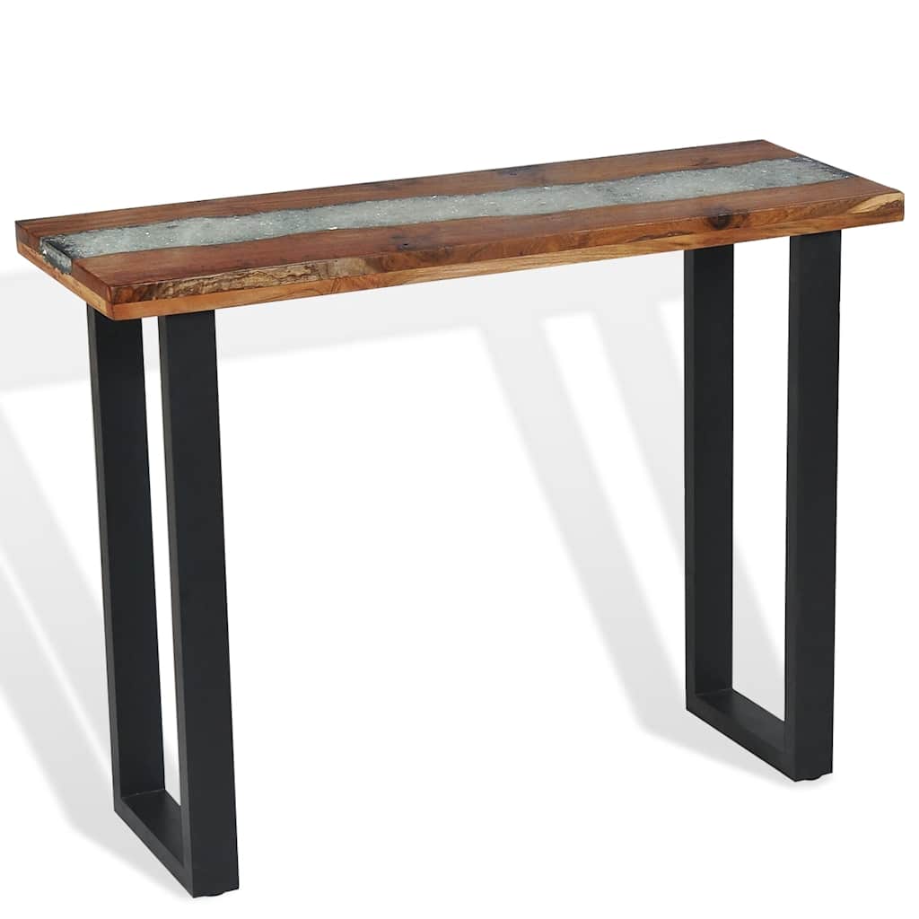 Console Table Teak 39.4"x13.8"x29.5"