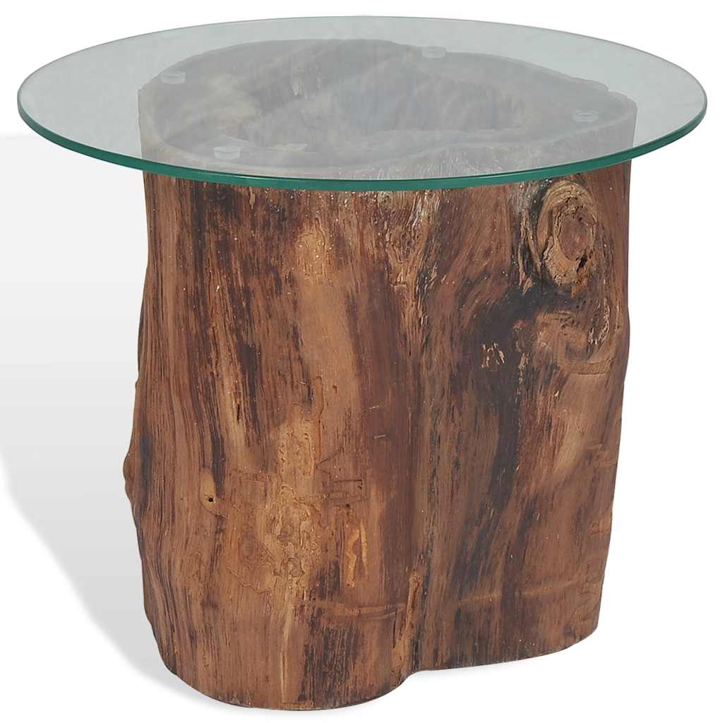 Coffee Table Brown Teak wood Standard Durable Coffee Table