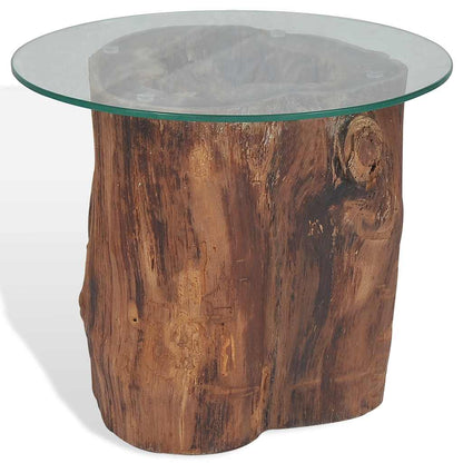 Coffee Table Brown Teak wood Standard Durable Coffee Table