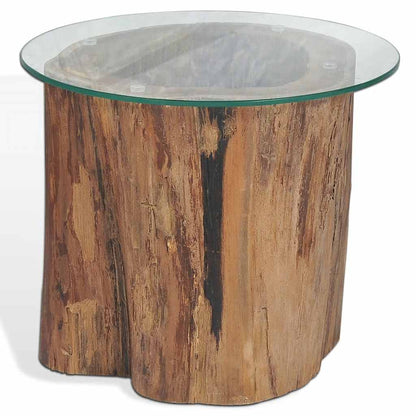 Coffee Table Brown Teak wood Standard Durable Coffee Table
