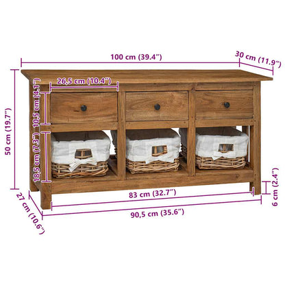 Sideboard Natural Wood