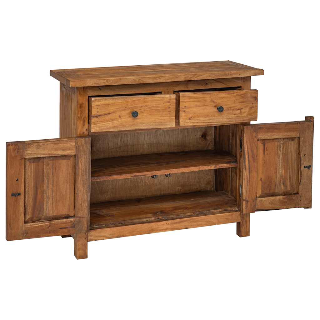 Sideboard Brown Solid mahogany wood Medium Sideboard