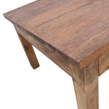 Coffee Table Various shades of brown Solid mahogany wood Medium