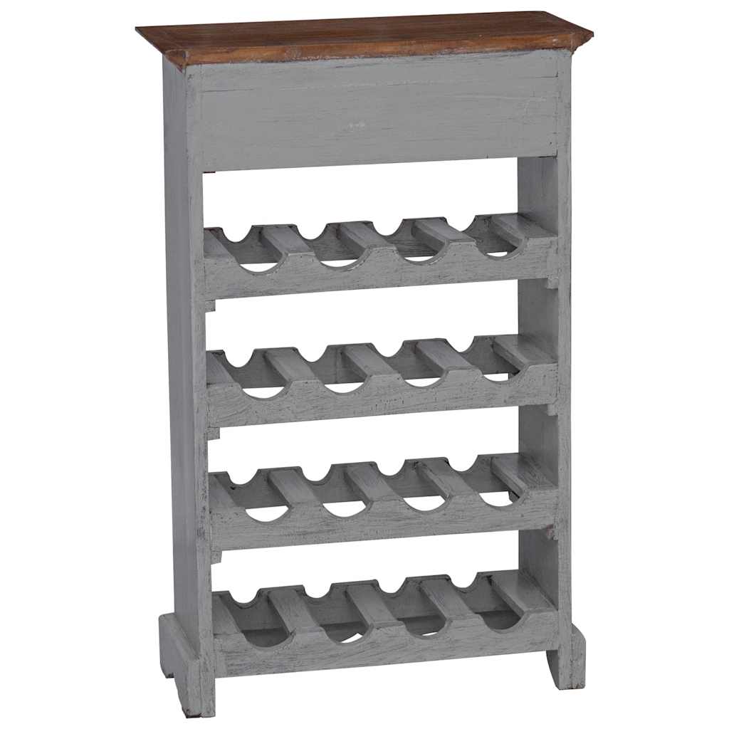 Wine Rack Solid Mahogany Wood 21.7"x9.1"x33.5"