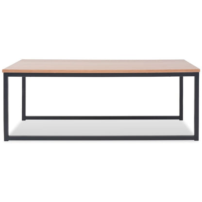 Side Table Set of 3 Brown and black