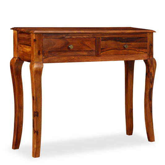 Console Table Acacia Wood Natural Solid Acacia Wood Medium