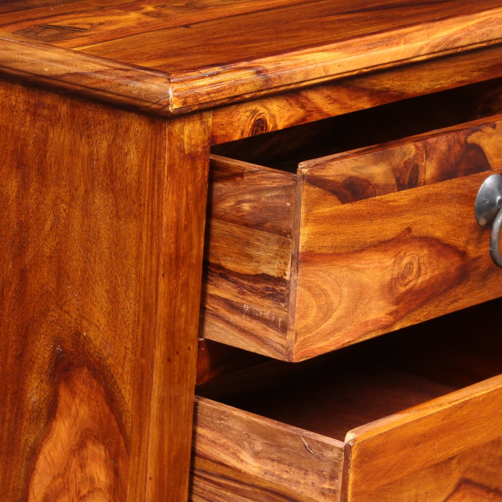 TV Stand Natural wood Solid Acacia wood Medium TV Stand