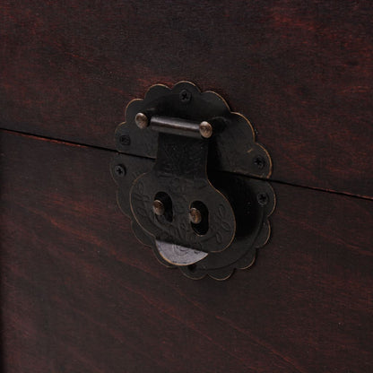 Chest Brown Wood and Engineered wood Large Portable Chest