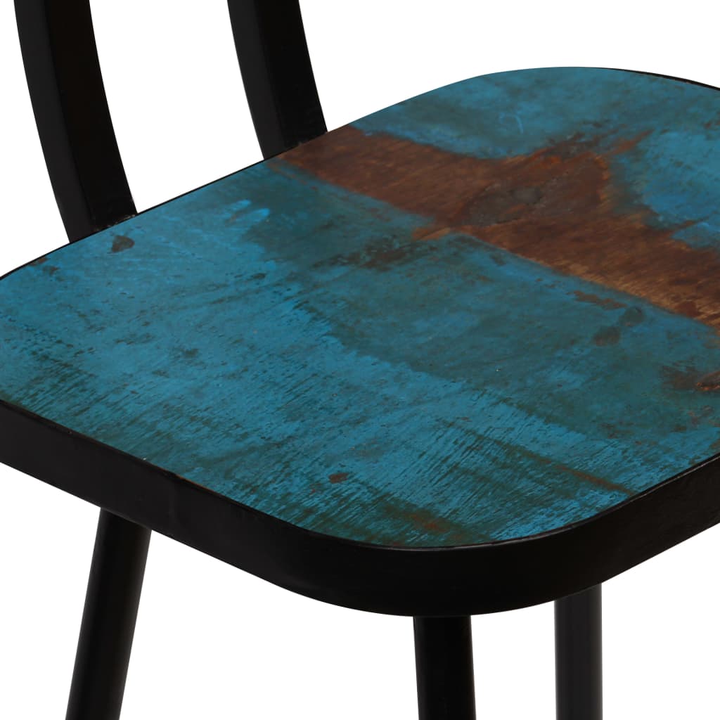 Bar Chair Set of 2 Multicolor