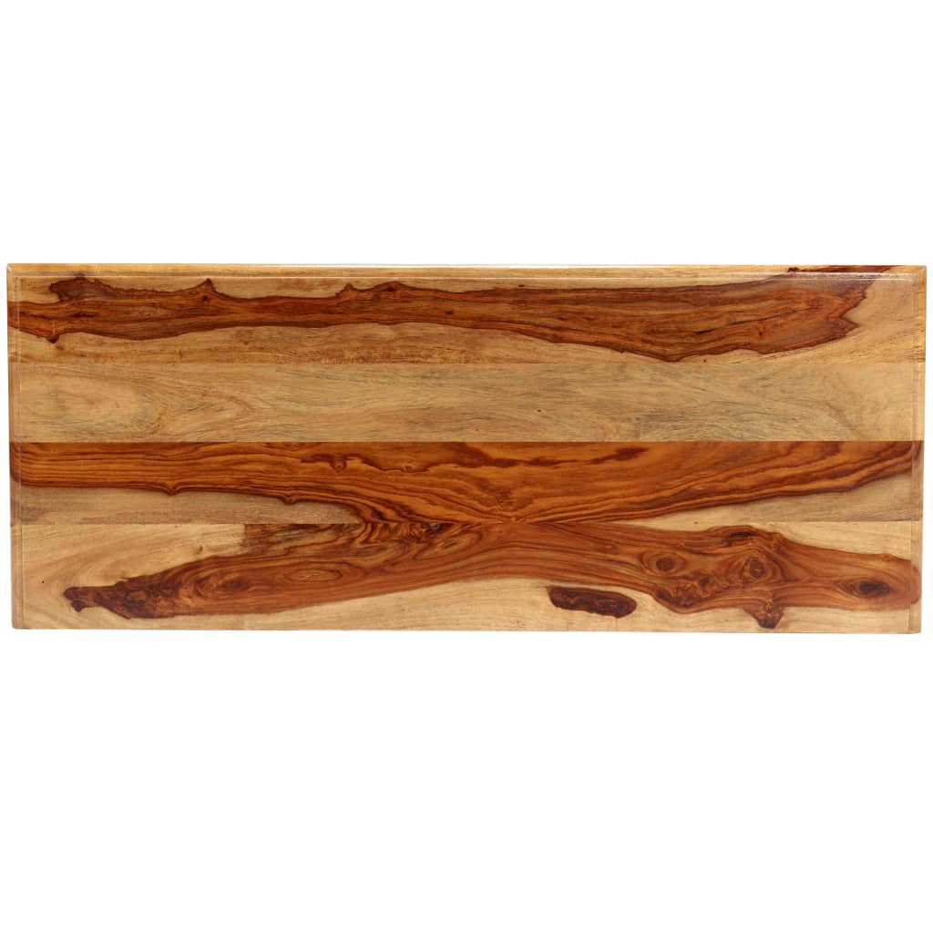 Console Table Honey Finish Acacia Wood