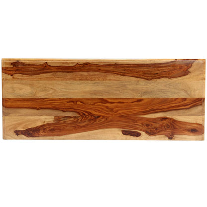 Console Table Honey Finish Acacia Wood