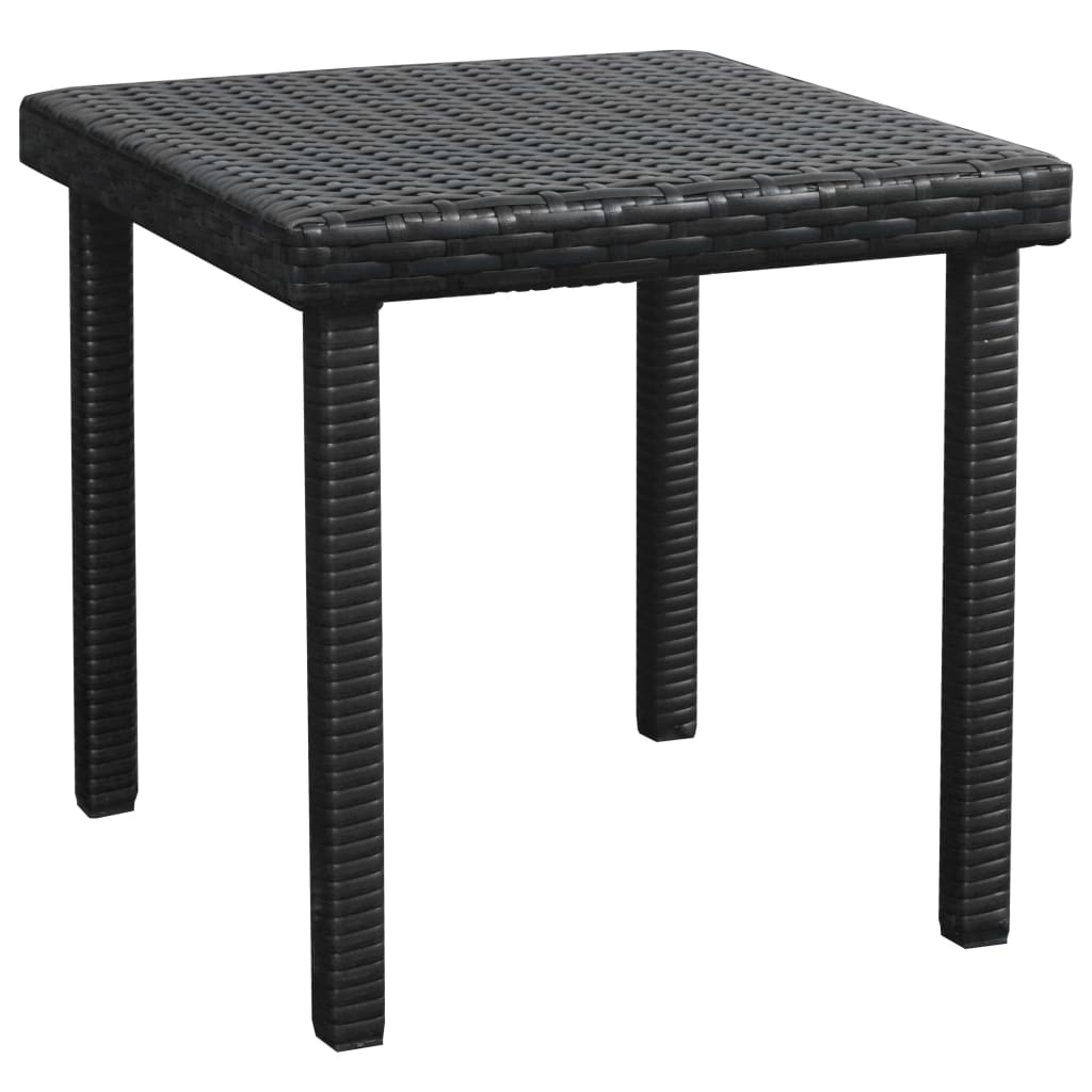 Sunlounger Set of 5 Black and cream white