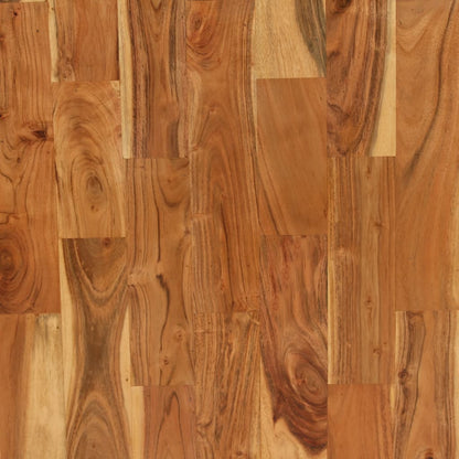 Dining Table Natural Wood, Black