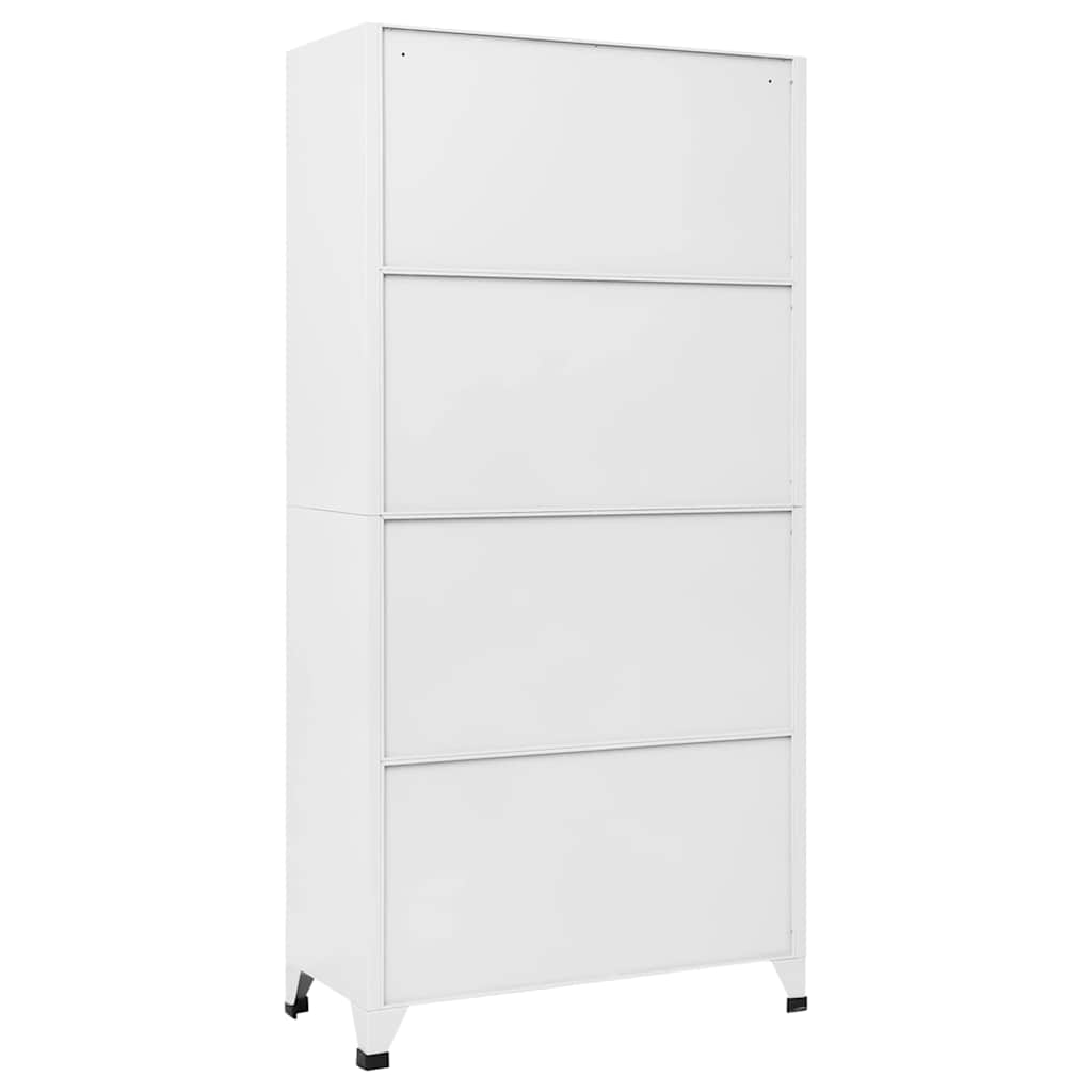Locker Cabinet Gray Sheet Metal Large Locker Cabinet