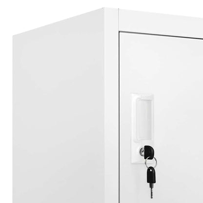 Locker Cabinet Gray Sheet Metal Large Locker Cabinet