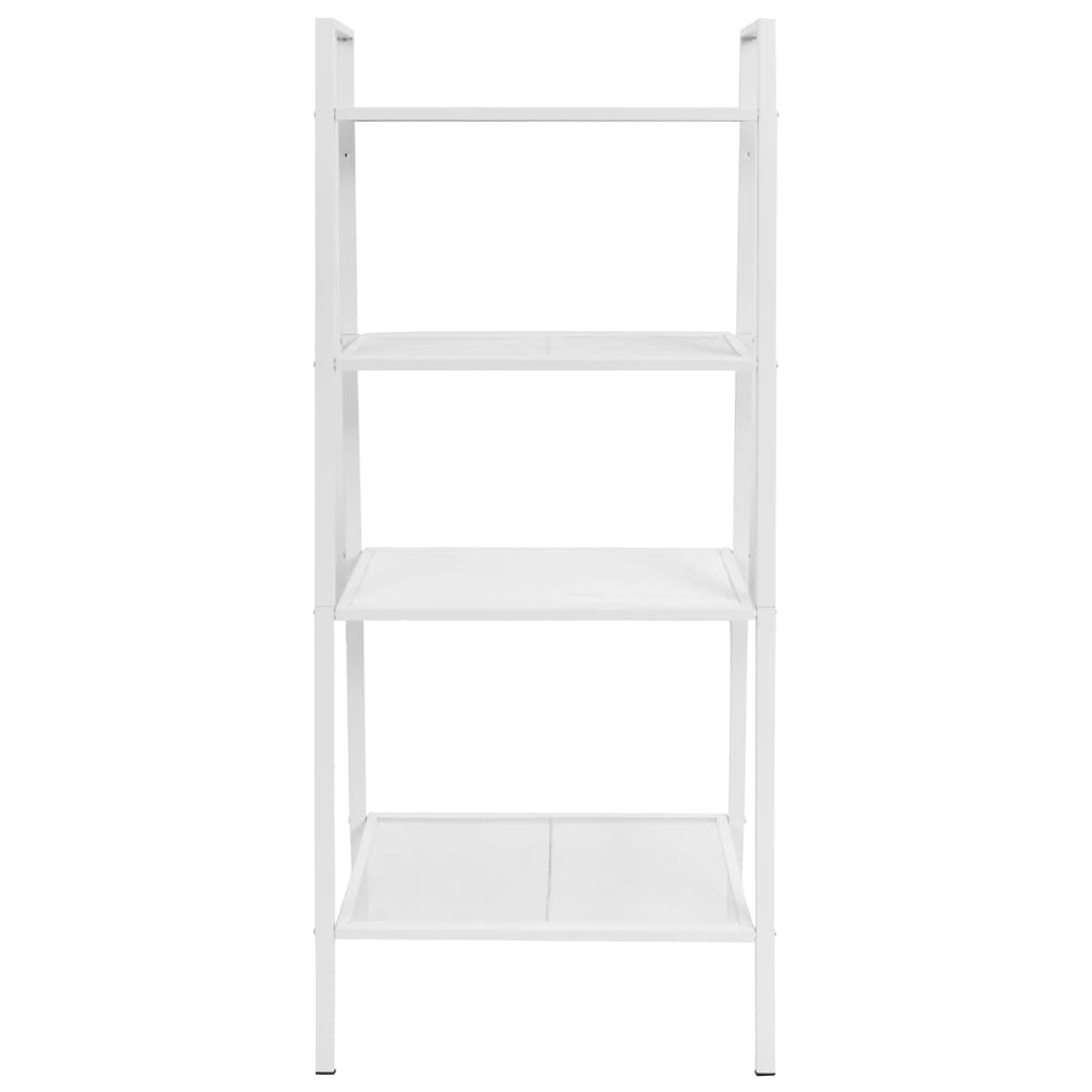 Display Shelf White Sheet Metal Medium Storage Shelf
