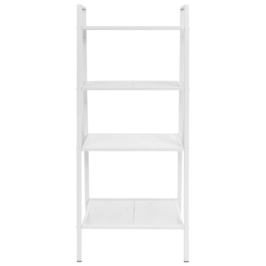 Display Shelf White Sheet Metal Medium Storage Shelf