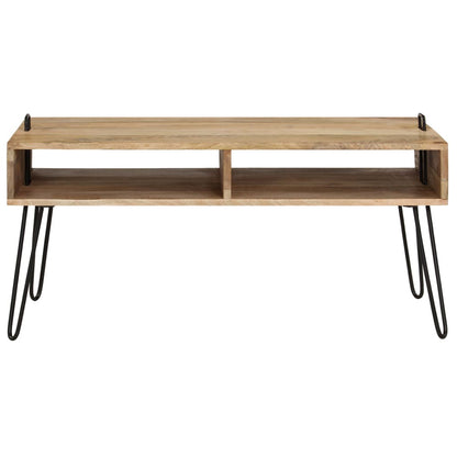 Coffee Table Natural wood, Black