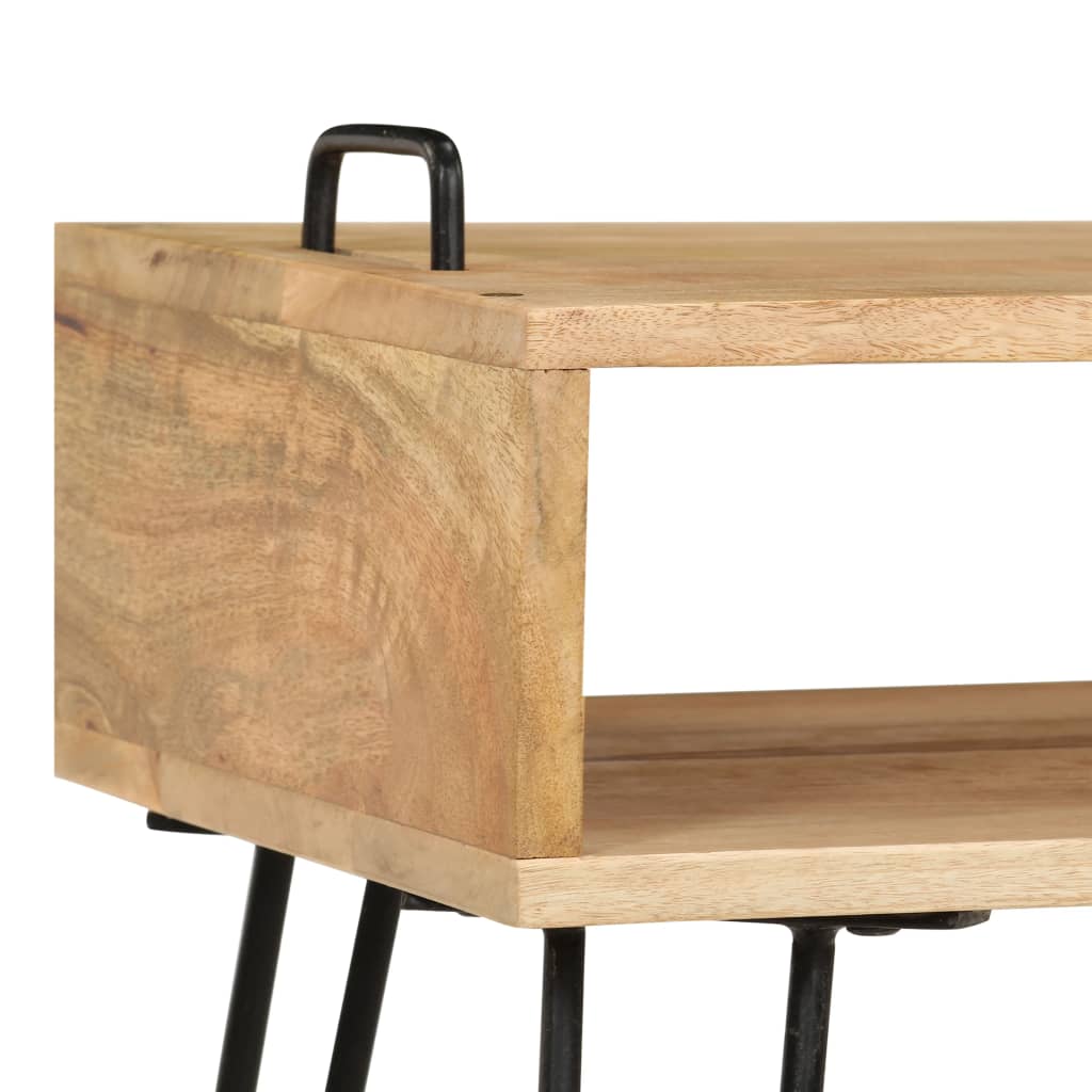 Coffee Table Natural wood, Black