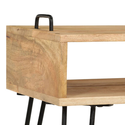 Coffee Table Natural wood, Black