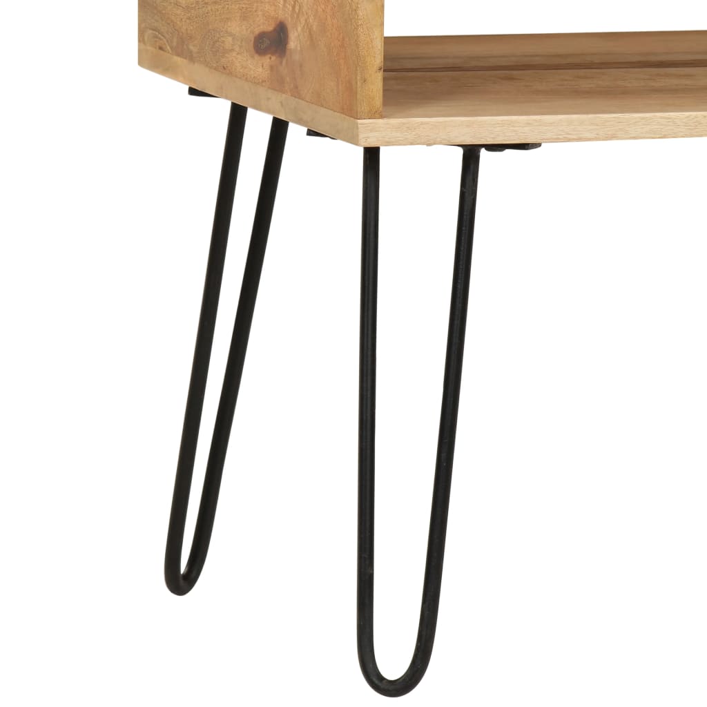 Coffee Table Natural wood, Black