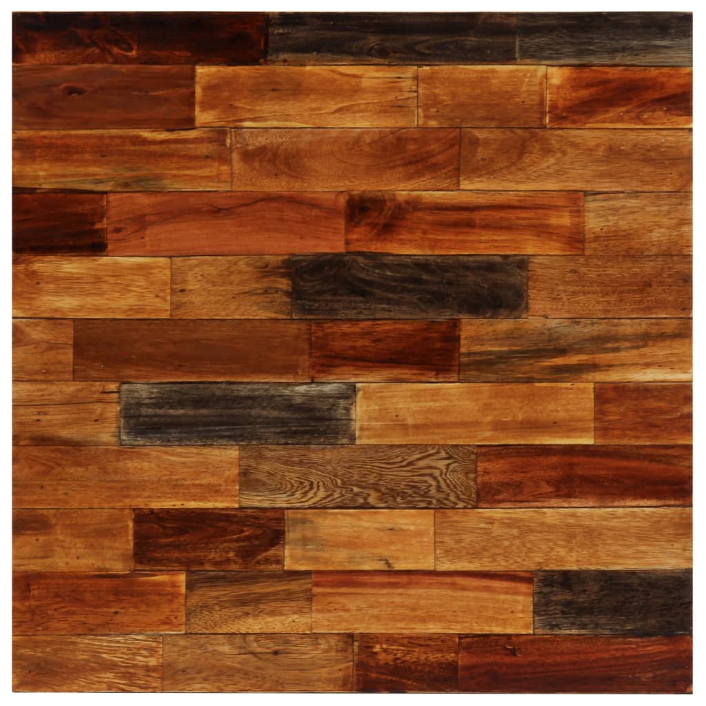 Bar Table Solid Reclaimed Wood 27.6"x27.6"x41.7"