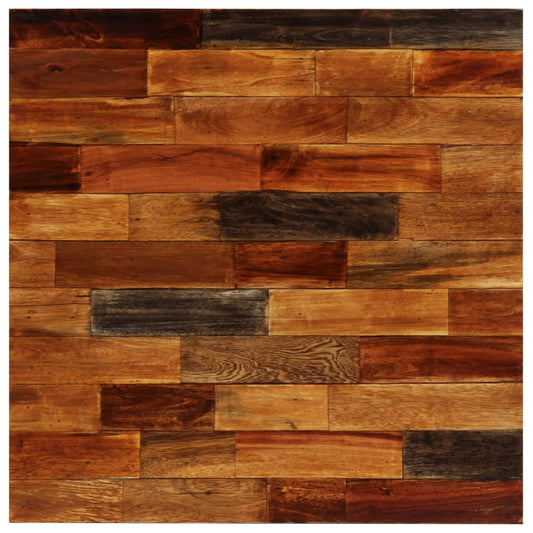 Bar Table Solid Reclaimed Wood 27.6"x27.6"x41.7"