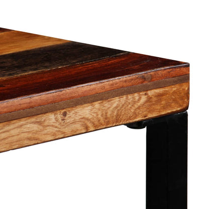 Bar Table Solid Reclaimed Wood 27.6"x27.6"x41.7"