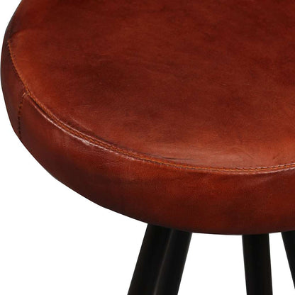 Bar Set Brown and Black Solid Reclaimed Wood Industrial Durable