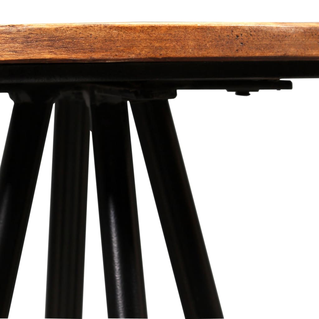 Bar Set Varied natural wood shades from reclaimed wood